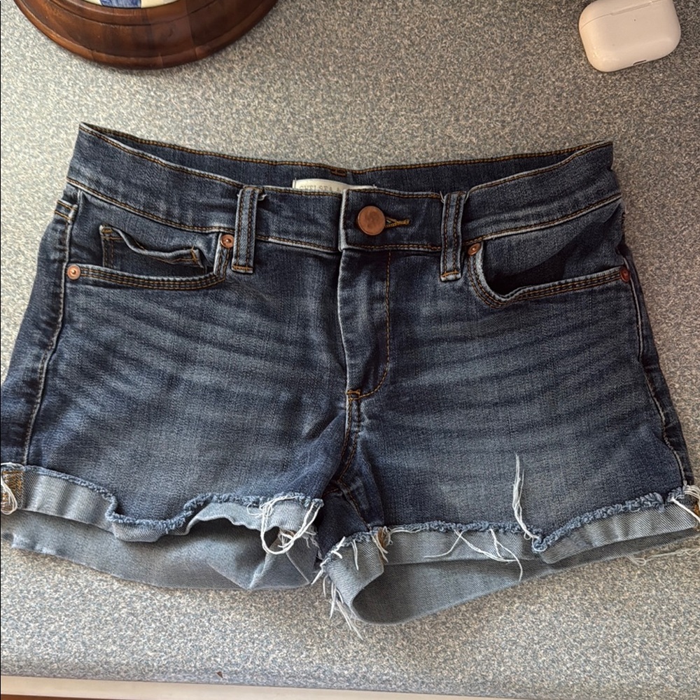 Chelsea & Violet Blue Denim Cut-Off Shorts